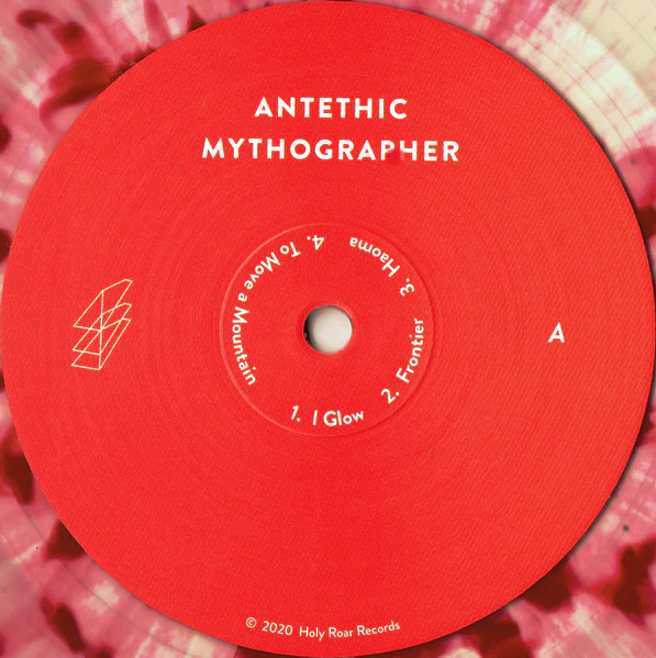 ANTETHIC, Mythographer (Holy Roar Records; HRR347V, UK 2020, Insert, Clear [Frosted] With Red Splatter Vinyl, Ltd to 245) LP VG+/VG+ - Image 3