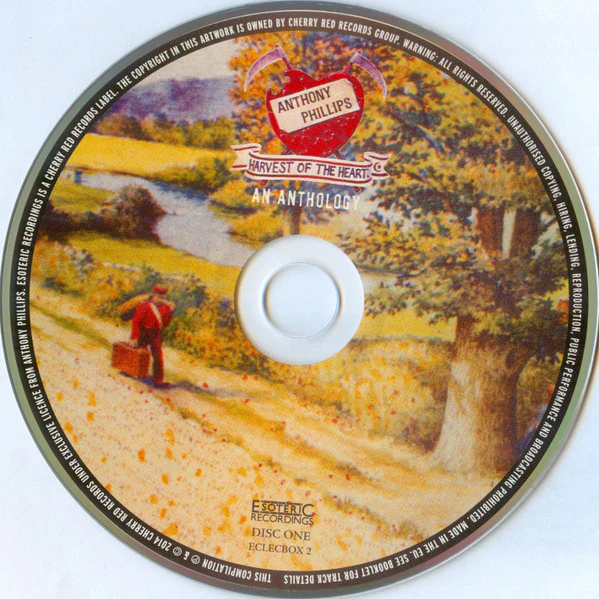 ANTHONY PHILLIPS, Harvest Of The Heart (An Anthology) (Esoteric Recordings; ECLECBOX 2, UK & Europe 2014, Box Set) 5xCD M/M - Image 3
