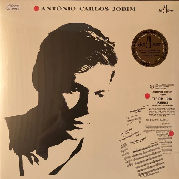 ANTONIO CARLOS JOBIM, The Girl From Ipanema (Jazz Samba Records; 709104, Europe 2024 Reissue, Stereo) LP NEW/NEW