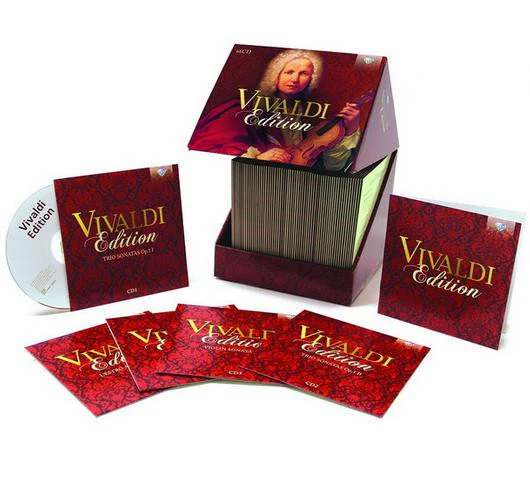 ANTONIOANTONIO VIVALDI, Vivaldi Edition (Brilliant Classics; 94840, Europe 2014, Box Set) 66xLP VG+/VG+ - Image 2