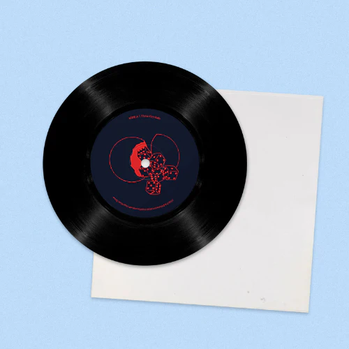 ANTONY SZMIEREK, Decoding Birdsong (Mushroom Music Group; MUSH038LP2, Europe 2026, Blue & Black "Marble Warble" Vinyl, Limited Pressing of 1,000, Dinked Edition No. 410, Signed art card, Bon LP NEW/NEW - PRE-ORDER - Image 3