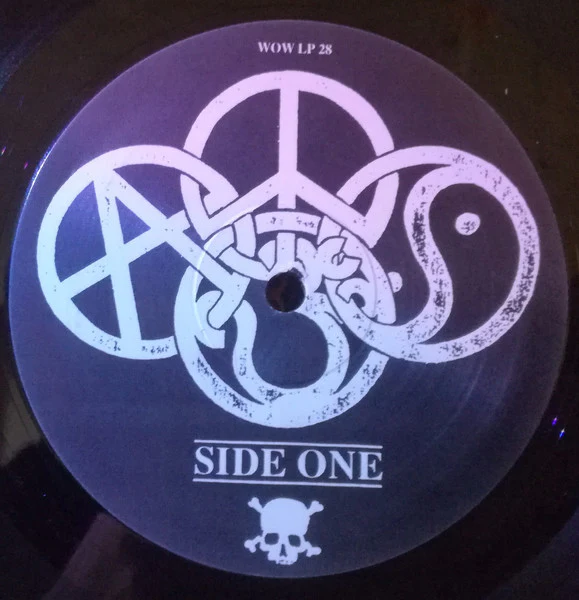 AOS3, God's Secret Agent (Words of Warning; WOWLP28, UK 1994, Insert) LP VG/G+ - Image 3