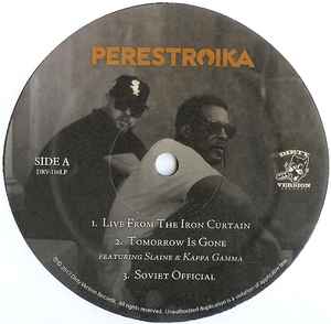 APATHY & O.C., Perestroika (Dirty Version Records; DRV-116-LP, USA & Canada 2017, Picture Sleeve) 2xLP VG+/VG - Image 3