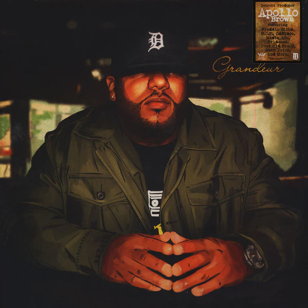 APOLLO BROWN, Grandeur (Mello Music Group; MMG-00077-1, US 2015, Gatefold, Olive Green Vinyl) 2xLP VG+/VG
