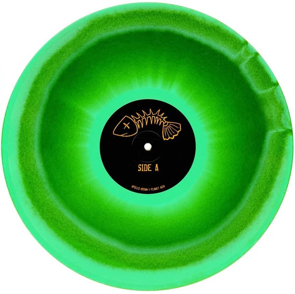APOLLO BROWN & PLANET ASIA, Anchovies (Mello Music Group; LP-MMG-00102BIE, Europe 2023 Reissue, Green Vinyl) LP VG+/VG+ - Image 2