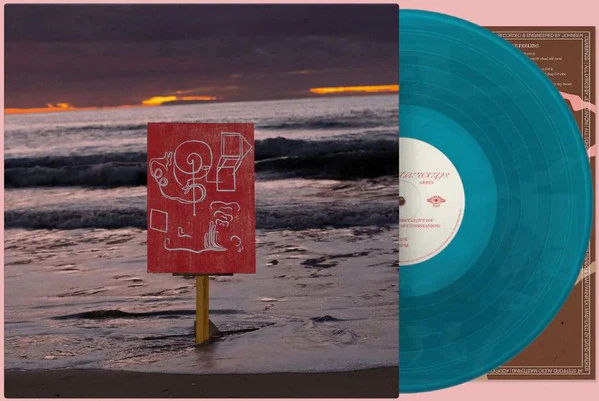 ARBES, Counterways (Third Eye Stimuli Records; TES040, US 2024, Insert, Sea Blue Vinyl), SALE - Up to 50% Off the Original Price LP EX/EX - Image 2