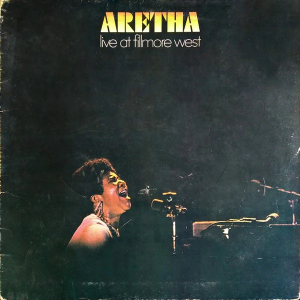 ARETHA FRANKLIN, Live At Fillmore West (Atlantic; K 40222, UK Reissue, Gatefold) LP VG/G+