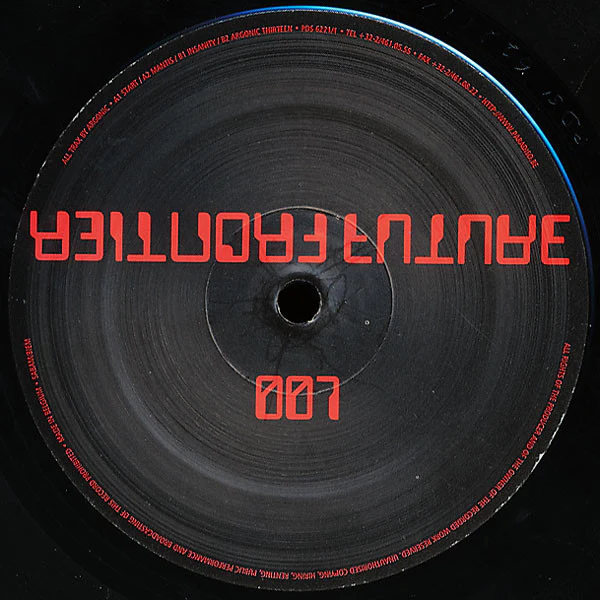 ARGONIC, Future Frontier 007 (Future Frontier; PDS 6221/1, Belgium 1997) 12" /VG