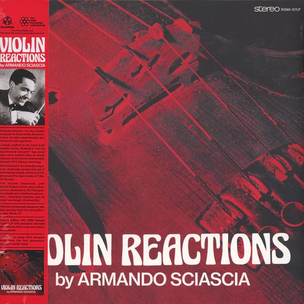 ARMANDO SCIASCIA, Violin Reactions (The Roundtable; ROMA 107 LP, Australia 2015 Reissue, Inner, With Obi) LP EX/EX
