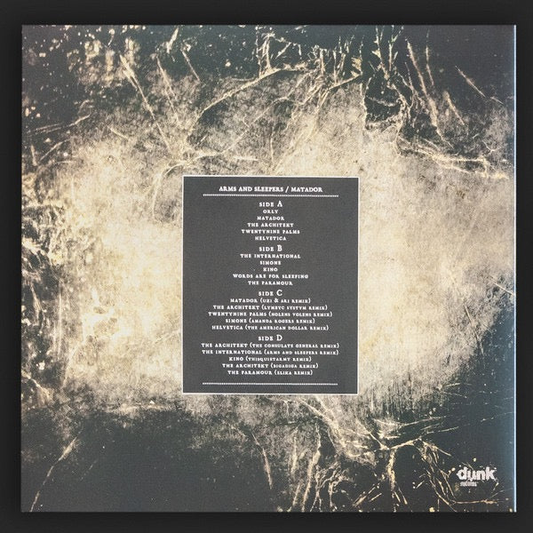 ARMS AND SLEEPERS, Matador (Dunk!Records; DNK24182, Europe 2024 Reissue, Gatefold, Limited To 100 On White, Red & Blue / Blue,Yellow & White Splatter Vinyl), SALE - Up to 50% Off the Origin 2xLP EX/VG+ - Image 2