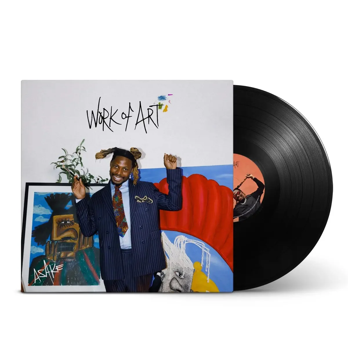 ASAKE, Work Of Art (YBNL Nation, EMPIRE; ERE971,  2026 Reissue, Insert) LP NEW/NEW