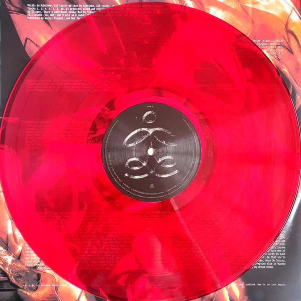 ASHNIKKO, Weedkiller (Parlophone; 5054197422737, UK 2023, Embossed Sleeve, Inner, Red Translucent) LP VG/EX - Image 3