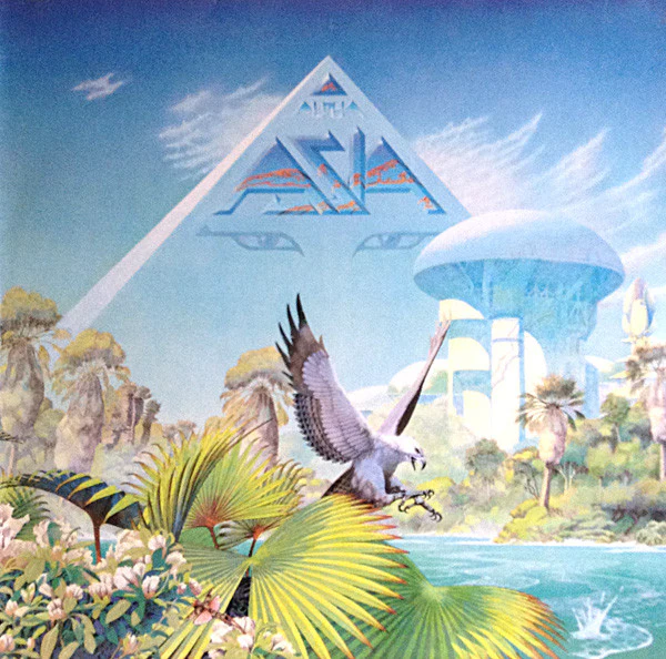 ASIA, Alpha (Geffen Records; GEF 25508, UK 1983, Insert) LP VG/VG