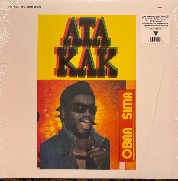 ATA KAK, Obaa Sima (Anniversary Remaster) (Awesome Tapes From Africa; ATFA054DLXC1, UK 2025 Reissue, Gatefold, Inner, Splatter Vinyl With DVD, Download Code) LP NEW/NEW