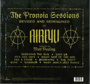 ATREYU, The Pronoia Sessions (Revised And Reimagined) (Spinefarm Records; SPINE800670P, Worldwide 2024, Insert, Gold Vinyl, Ltd to 500) LP EX/EX - Image 2