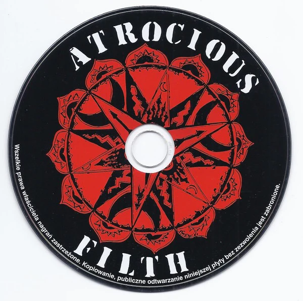 ATROCIOUS FILTH, 100% Jesus (From Pub; 001, Poland 2008, Digipak) CD G+/VG - Image 3
