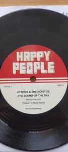 ATSUSHI & THE MOISTIES, The Sound Of Ska (Happy People; HPR43-7, UK 2021, Company Sleeve, Grey coloured vinyl. Limited Edition of 118) 7" EX/EX - Image 2