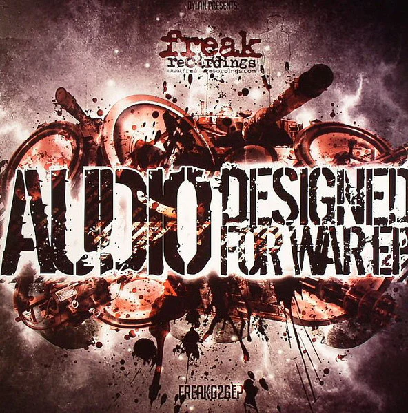 AUDIO, Designed For War EP (Freak Recordings; FREAK026, UK 2007, No Sleeve, Plain Sleeve) 2x12" EP /G+