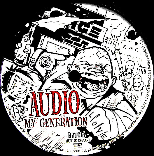 AUDIO, No Soul / My Generation (Habit Recordings; HBT016, UK 2006) 12" /G+ - Image 2