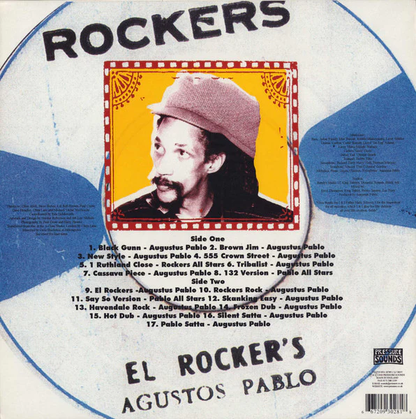 AUGUSTUS PABLO, El Rocker's (Pressure Sounds; PSLP 29, UK 2000, Inner) LP EX/VG+ - Image 2