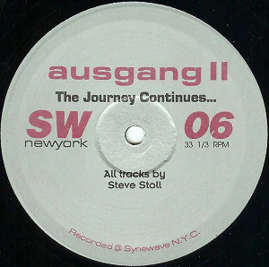 AUSGANG II, The Journey Continues ... (Synewave; SW06, US 1994, Plain Sleeve) 12" /G+