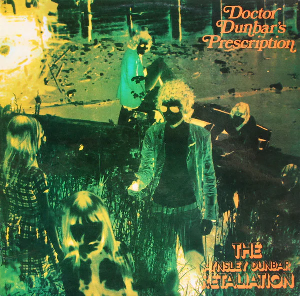 AYNSLEY DUNBAR RETALIATION, Doctor Dunbar's Prescription (Liberty Blue; LBS83177, UK 1968, Laminated Sleeve, Stereo) LP G+/G