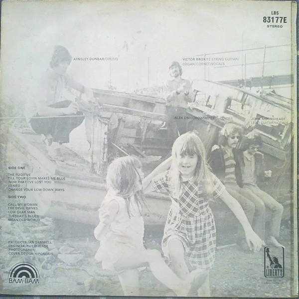 AYNSLEY DUNBAR RETALIATION, Doctor Dunbar's Prescription (Liberty Blue; LBS83177, UK 1968, Laminated Sleeve, Stereo) LP G+/G - Image 2