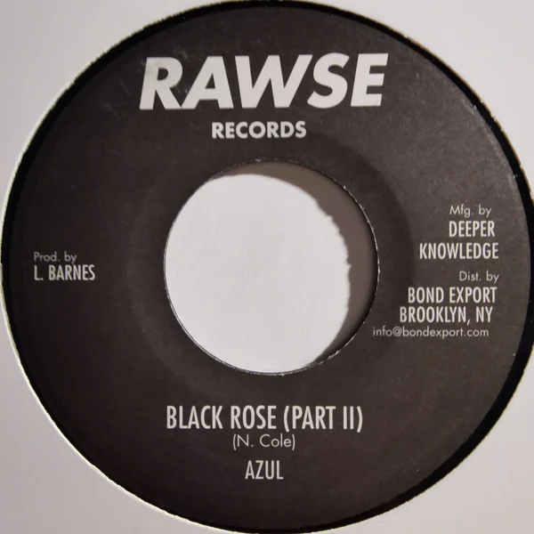 AZUL, Black Rose (Rawse Records; none, US 2014 Reissue) 7" /VG+