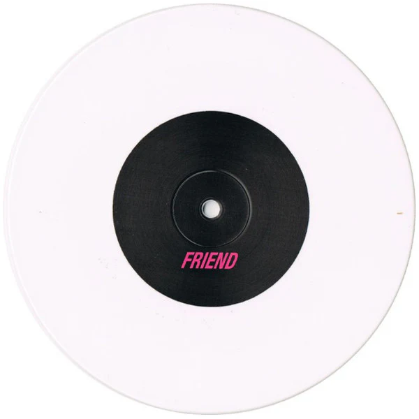 BABY STRANGE, Friend (Chess Club; CC059, UK 2013, Picture Sleeve, White Vinyl) 7" VG+/VG+ - Image 3