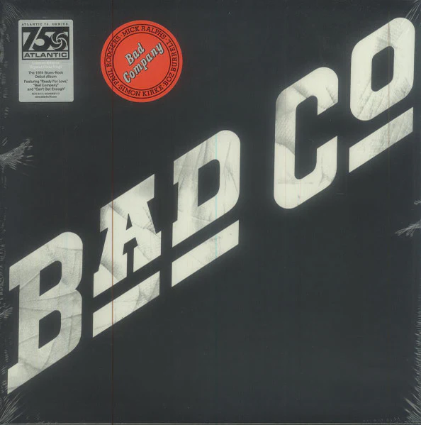 BAD COMPANY, Bad Co (Swan Song; RCV1 8410, Worldwide 2023, Clear Vinyl) LP EX/EX