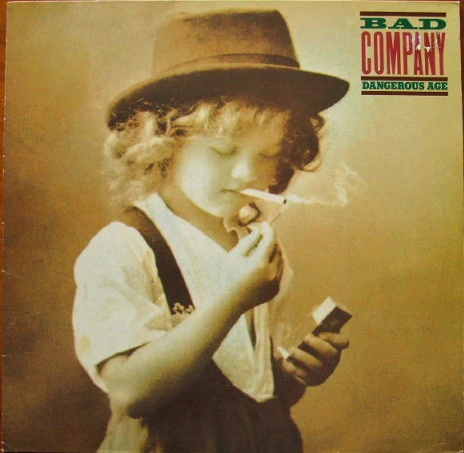 BAD COMPANY, Dangerous Age (Atlantic; 781 884-1, Europe 1988) LP VG+/VG