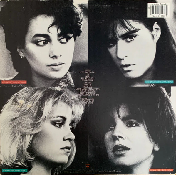 BANGLES, All Over The Place (Columbia; BFC 39220, US 1984, Inner) LP VG+/VG+ - Image 2