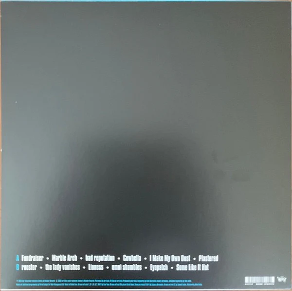 BAR ITALIA, Some Like It Hot (Matador; OLE2177LPE, UK & Europe 2025, Indie Exclusive Clear Turquoise Vinyl), SALE - Up to 50% Off the Original Price  LP NEW/NEW - Image 2
