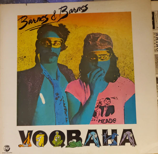 BARNES & BARNES, Voobaha (Rhino Records; RNLP 013, US 1980, "VOQBAHA" Misprint Sleeve) LP VG/VG