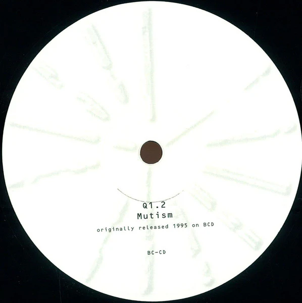 BASIC CHANNEL, Q-Loop (Full Length) / Q1.2 / Mutism (Basic Channel ; BC-CD, Germany 2014, Plain Brown Card Sleeve) 12" /VG - Image 2