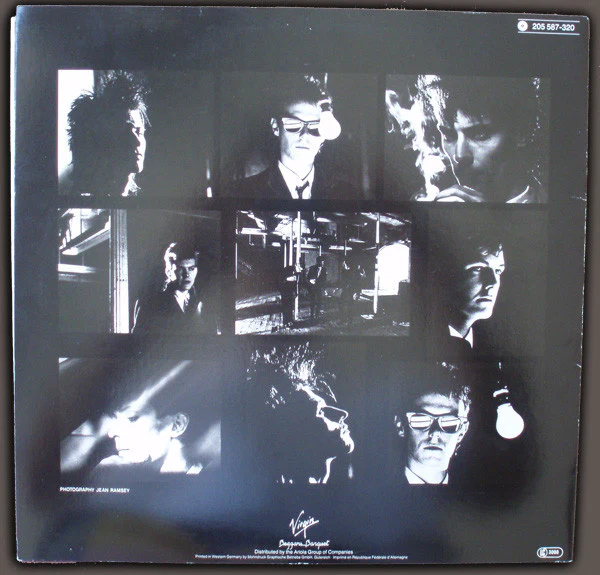 BAUHAUS, Burning From The Inside (Virgin Green/Red; 205 587-320, Europe 1983, Inner) LP G+/G+ - Image 2