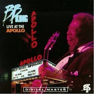 B.B. KING FEATURING GENE HARRIS AND THE PHILIP MORRIS SUPER BAND, Live At The Apollo (GRP; GR-9637, US 1991) LP VG+/VG+
