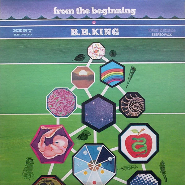 B.B. KING, From The Beginning (Kent; KST-533, US 1970s Reissue, Pasteback Sleeve) LP VG/VG