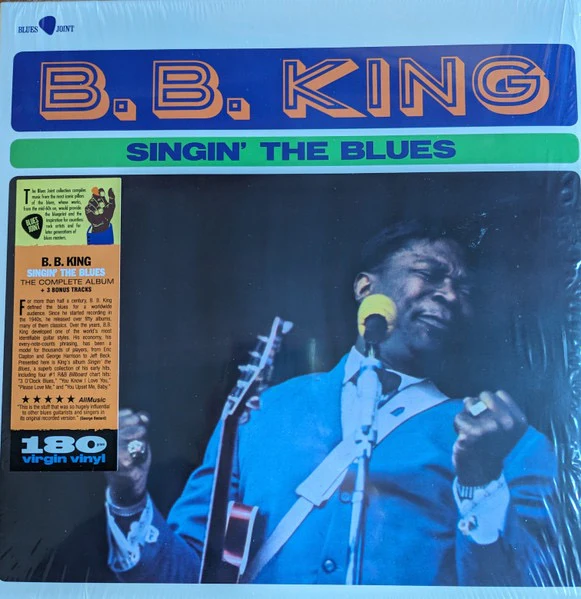 B.B. KING, Singin' The Blues (The Blues Joint Collection; 8015, USA & Europe 2024 Reissue, Insert) LP NEW/NEW