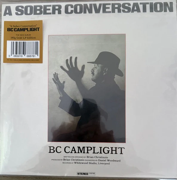 BC CAMPLIGHT, A Sober Conversation (Bella Union; BELLA1658V, UK 2025, Inner & Insert, Limited Edition, Gold Vinyl) LP NEW/NEW