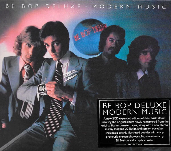 BE BOP DELUXE, Modern Music (Esoteric Recordings; PECLEC22699, UK & Europe 2019 Reissue, Double Digipak) 2xCD M/M