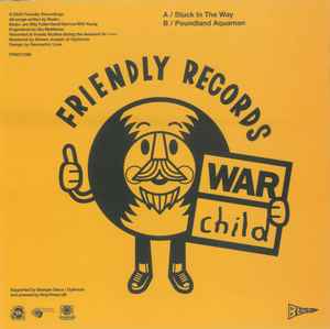 BEAK>, Stuck In The Way / Poundland Aquaman (Friendly Recordings; FRWC7006, UK 2025, Picture Sleeve, Limited To 900 On Orange Vinyl) 7" EX/EX - Image 2