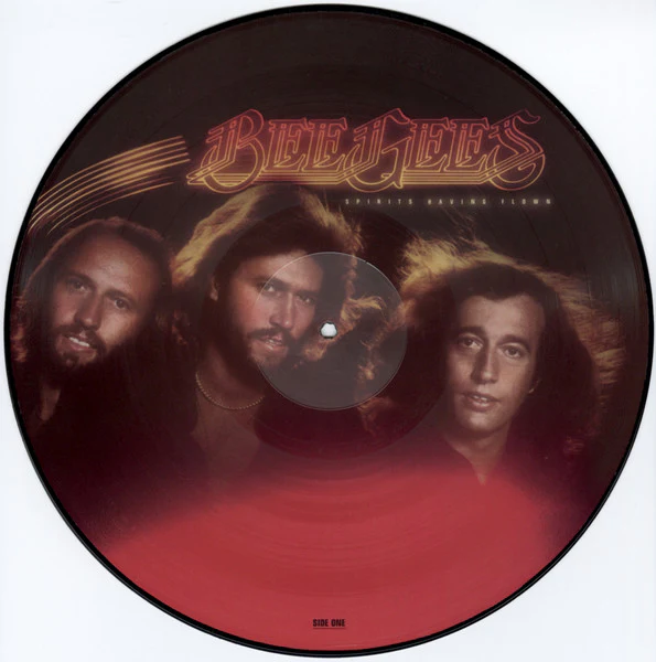 BEE GEES, Spirits Having Flown (RSO; RS-1-3042, US 1979, Clear Plastic Stickered Sleeve, Picture Disc) LP /VG - Image 2