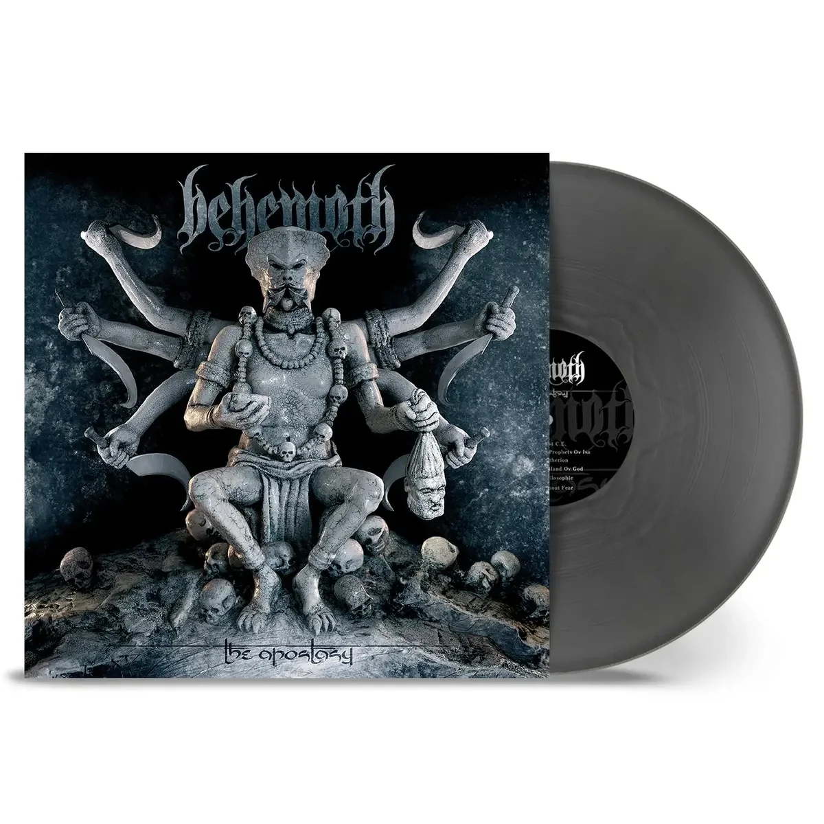 BEHEMOTH, The Apostasy (Nuclear Blast; 0727361595579, Europe 2026 Reissue, Standard Sleeve, 8 Page Booklet, Solid Silver Colour Vinyl) LP NEW/NEW - Image 2