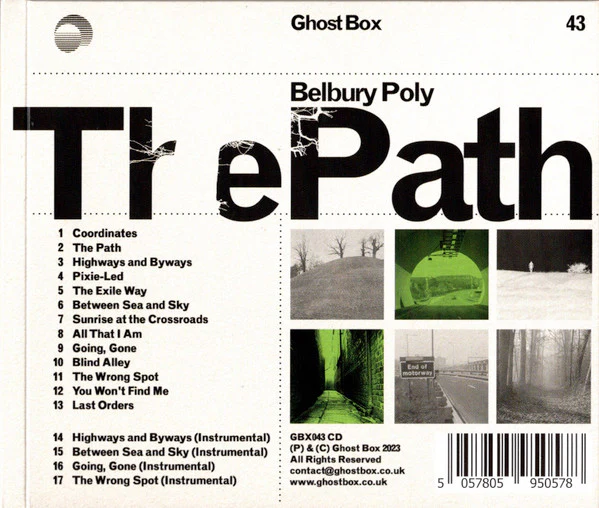 BELBURY POLY, The Path (Ghost Box; GBX043CD, UK 2023, Digipak) CD VG+/VG+ - Image 2