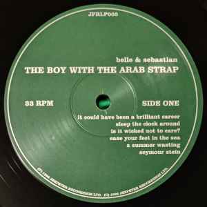 BELLE AND SEBASTIAN, The Boy With The Arab Strap (Jeepster Recordings; JPRLP 003, Europe 2018 Reissue, Gatefold) LP NEW/NEW - Image 3