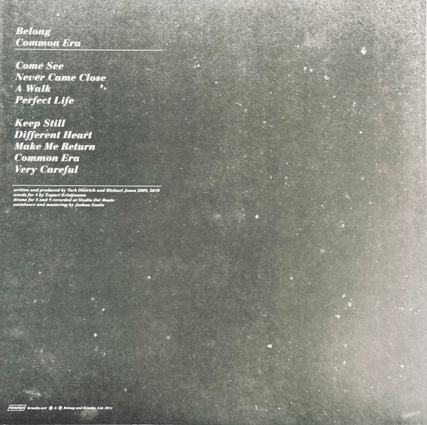 BELONG, Common Era (Kranky; krank155, US 2024 Reissue) LP VG+/VG+ - Image 2