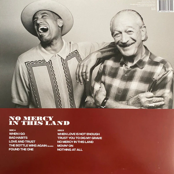 BEN HARPER AND CHARLIE MUSSELWHITE, No Mercy In This Land (Anti-; 7561-1, Europe 2018, 180 Gram Vinyl) LP VG+/VG+ - Image 2