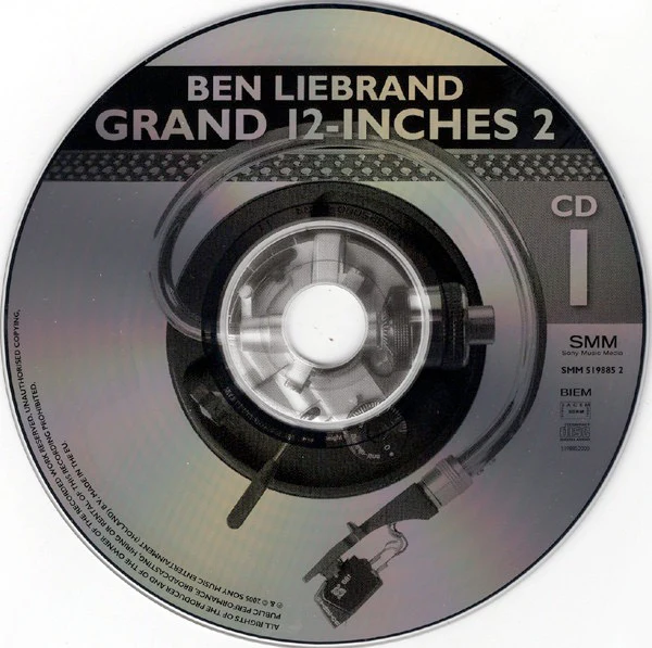 BEN LIEBRAND, Grand 12-Inches 8 (Sony Music; 88697863532, Netherlands 2011, Double CD Case) 4xCD VG+/VG+ - Image 3