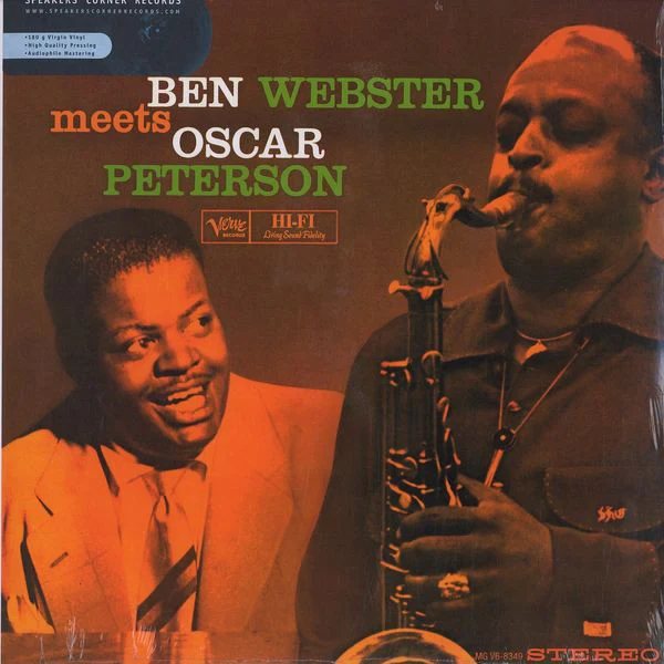 BEN WEBSTER MEETS OSCAR PETERSON, Ben Webster Meets Oscar Peterson (Speakers Corner Records; MG V6-8349, Germany 1999 Reissue, 180 Gram Vinyl) LP VG+/VG